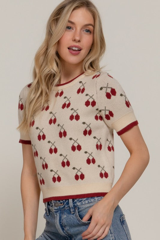Cherry Sweater