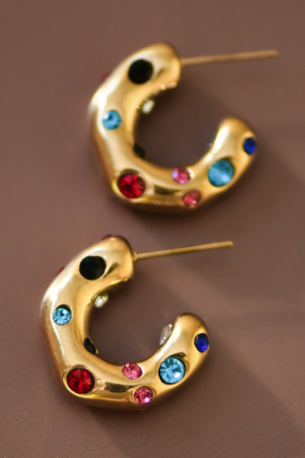 Crystal Hoops