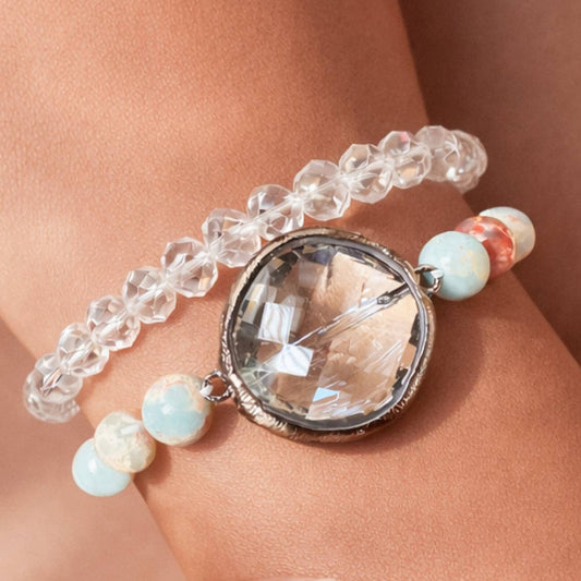 Aqua Bracelet Set