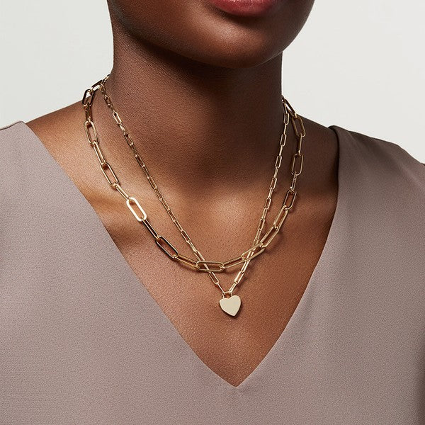 Heart Layered Necklace