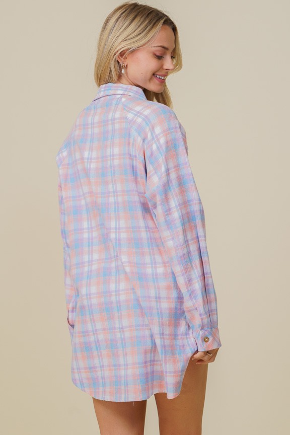 Baby Plaid Button Down