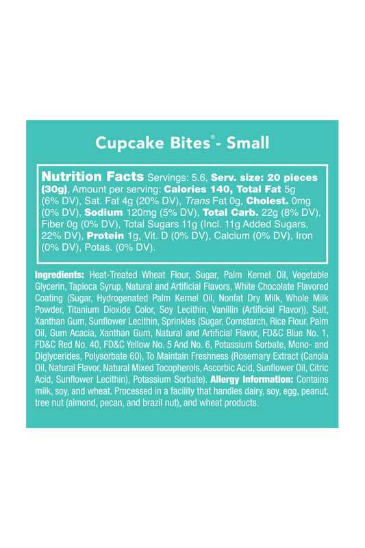 Candy Club Cup Cake Bites