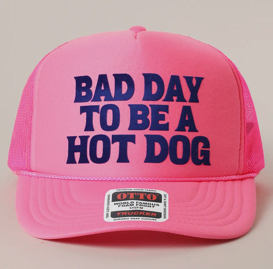 Hot Dog Trucker Hat