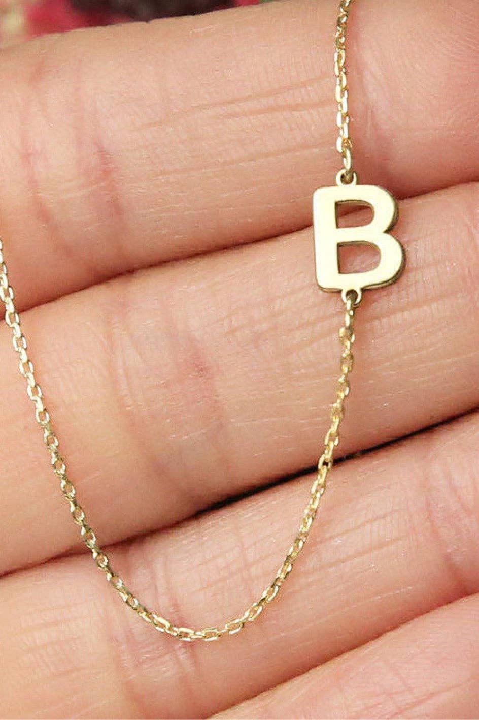 Mini Initial Necklace