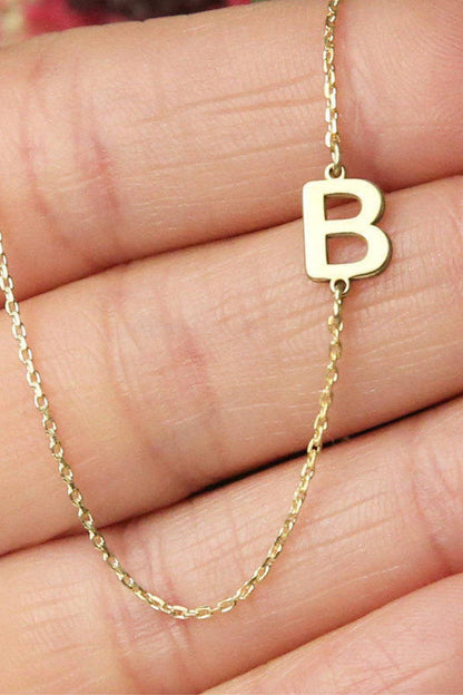 Mini Initial Necklace