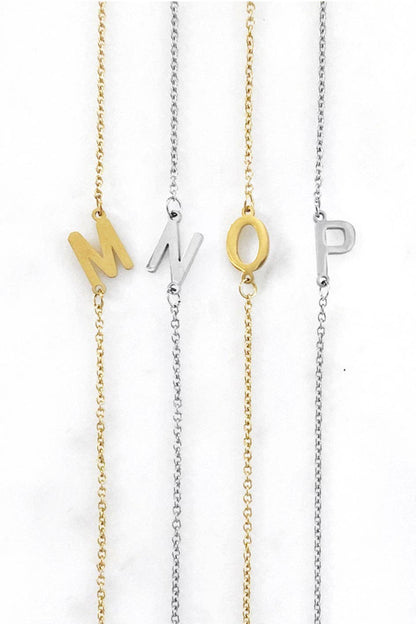 Mini Initial Necklace