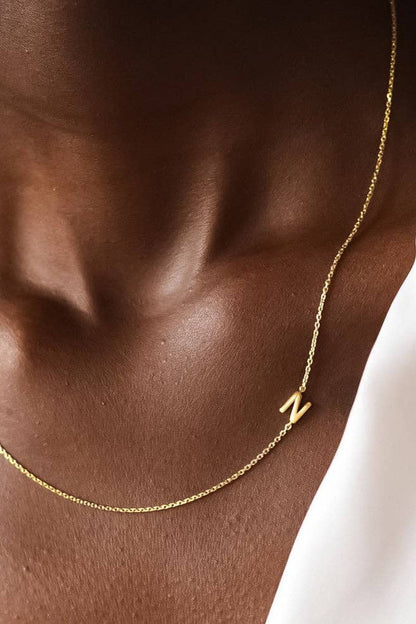 Mini Initial Necklace