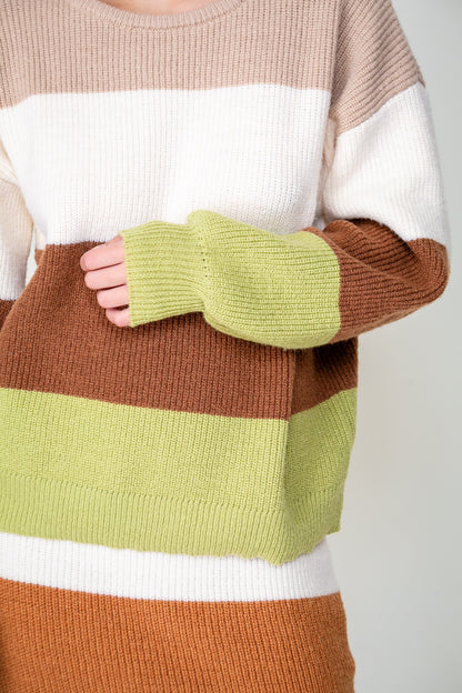 Colorblock Sweater