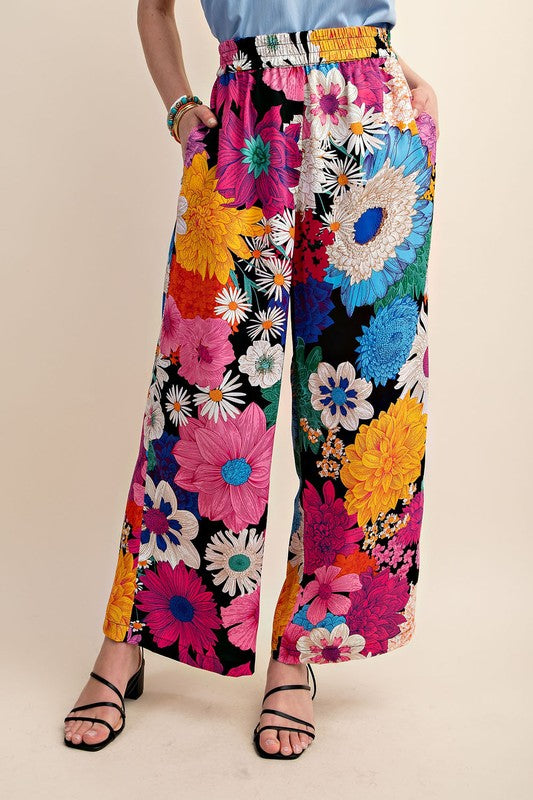 Funky Floral Pants