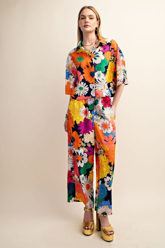 Funky Floral Pants