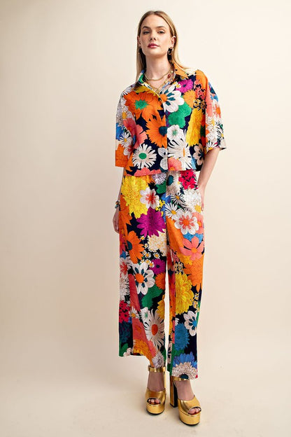 Funky Floral Pants