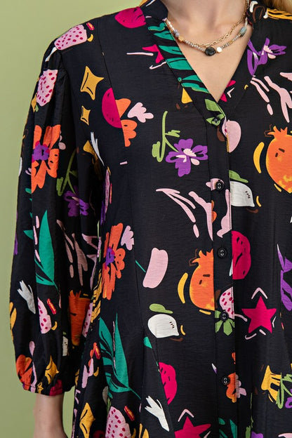 Spring Shirt Dress