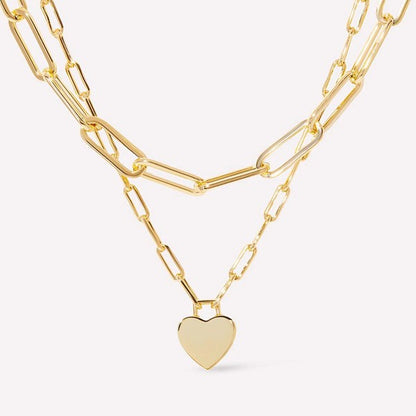 Heart Layered Necklace