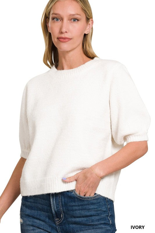 Puff Sleeve Sweater