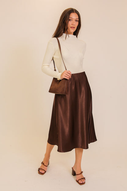 Satin Skirt