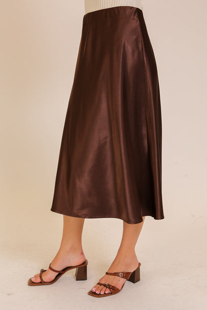 Satin Skirt