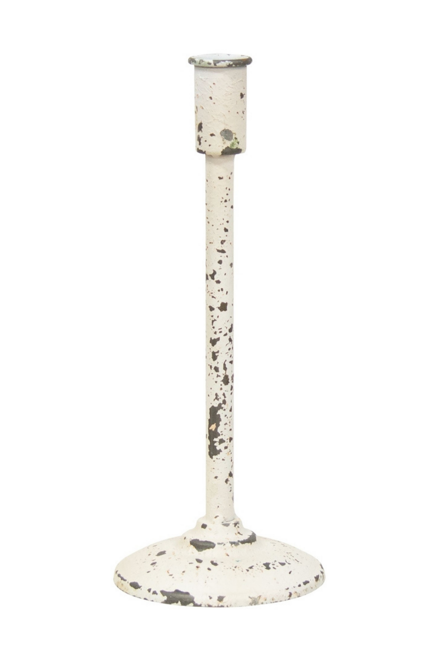 Sweet Charm 11.75" Distressed Candle Holders