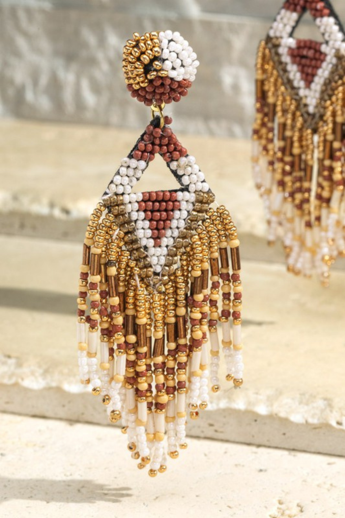 It's Tonight Seed Bead Earrings